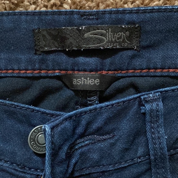 Silver Jeans navy skinny - Picture 2 of 4